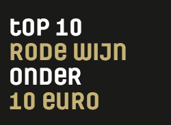 Top 10 rode wijn onder 10 euro